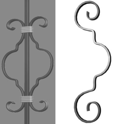 Фигурный элемент 202/12.6K Фигурный элемент 202/10