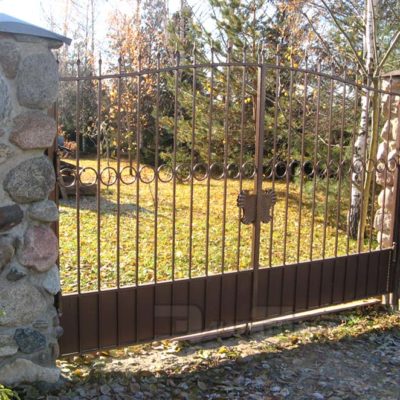 Кованые ворота 535 Кованые ворота 535